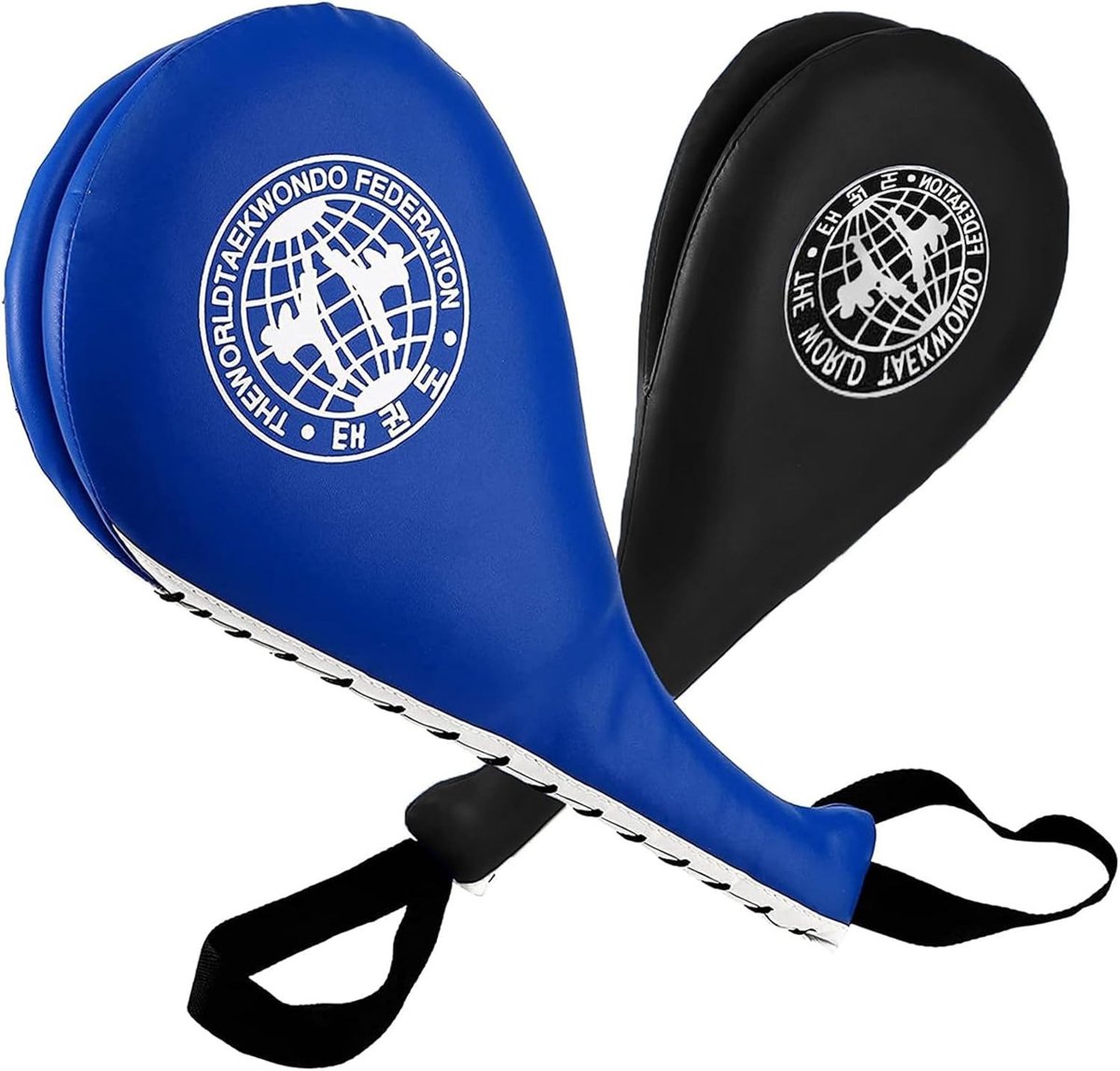 2 Pack Dubbele Kick Target Pads voor Taekwondo en Karate - Duurzame Bokspads voor Vechtsporten, Kickboksen en MMA Training voor Kinderen en Volwassenen