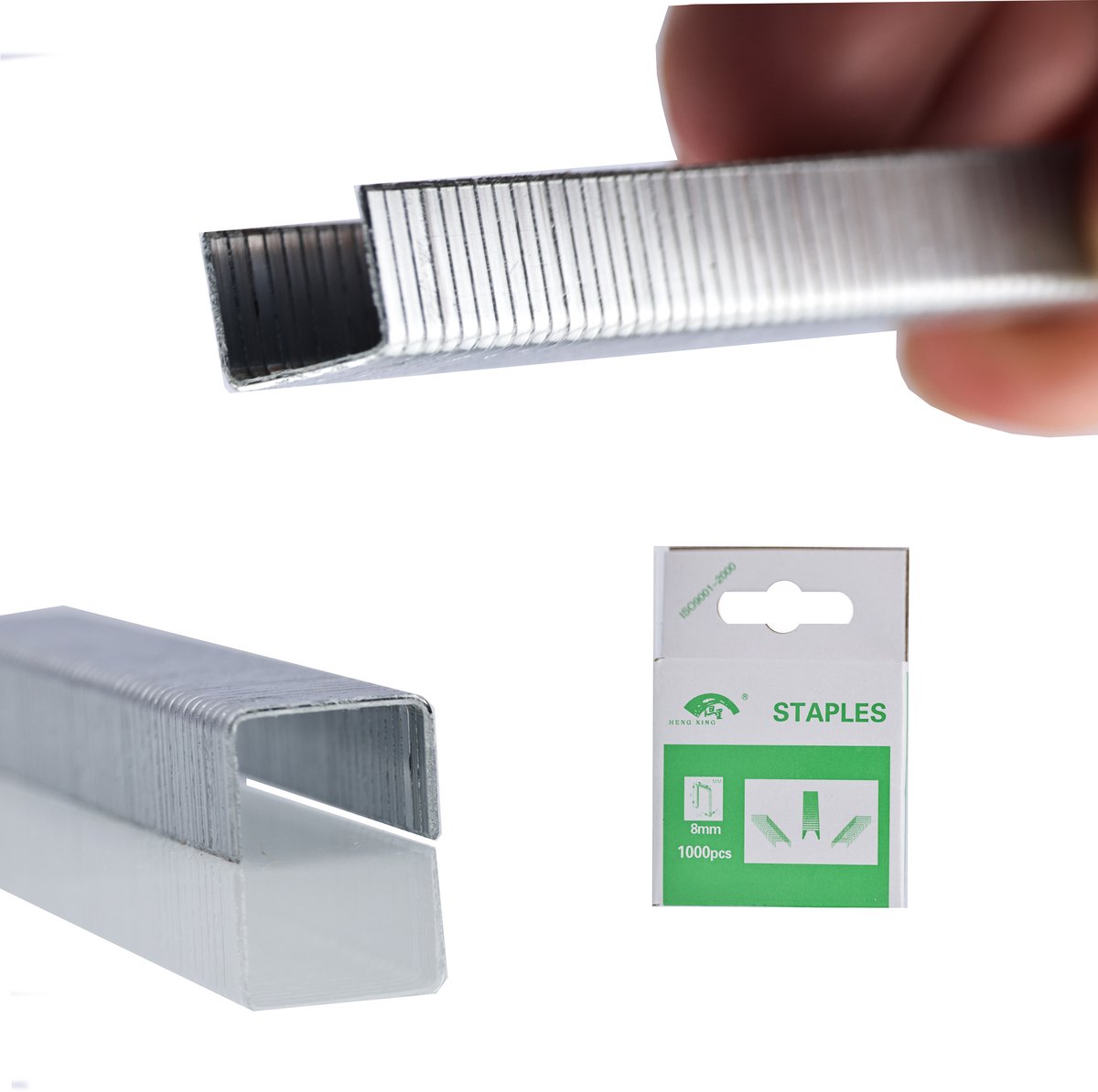 Rosfix Nietjes m 8mm - Professioneel Spijkernietjes - 1,2mm Dik, 11,23mm Breed, 1000 Stuks