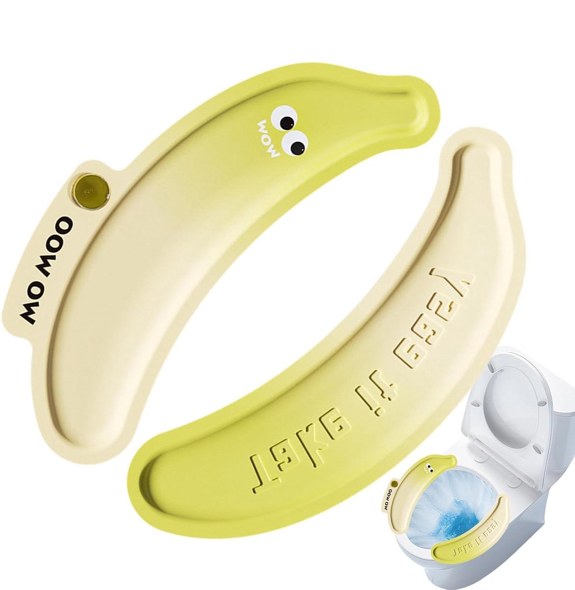 Toiletkussen - Toiletbrilhoes - Hygiënisch Zitten - Geurend en Zelfklevend - 39 gram - Wit-Groen