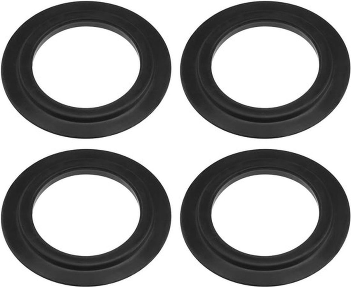 Afdichtingspakking 4-delig - Keukenkraan Afdichting - NBR Rubber - Waterdicht - Duurzaam - Buitendiameter 54 mm - Afdichtring