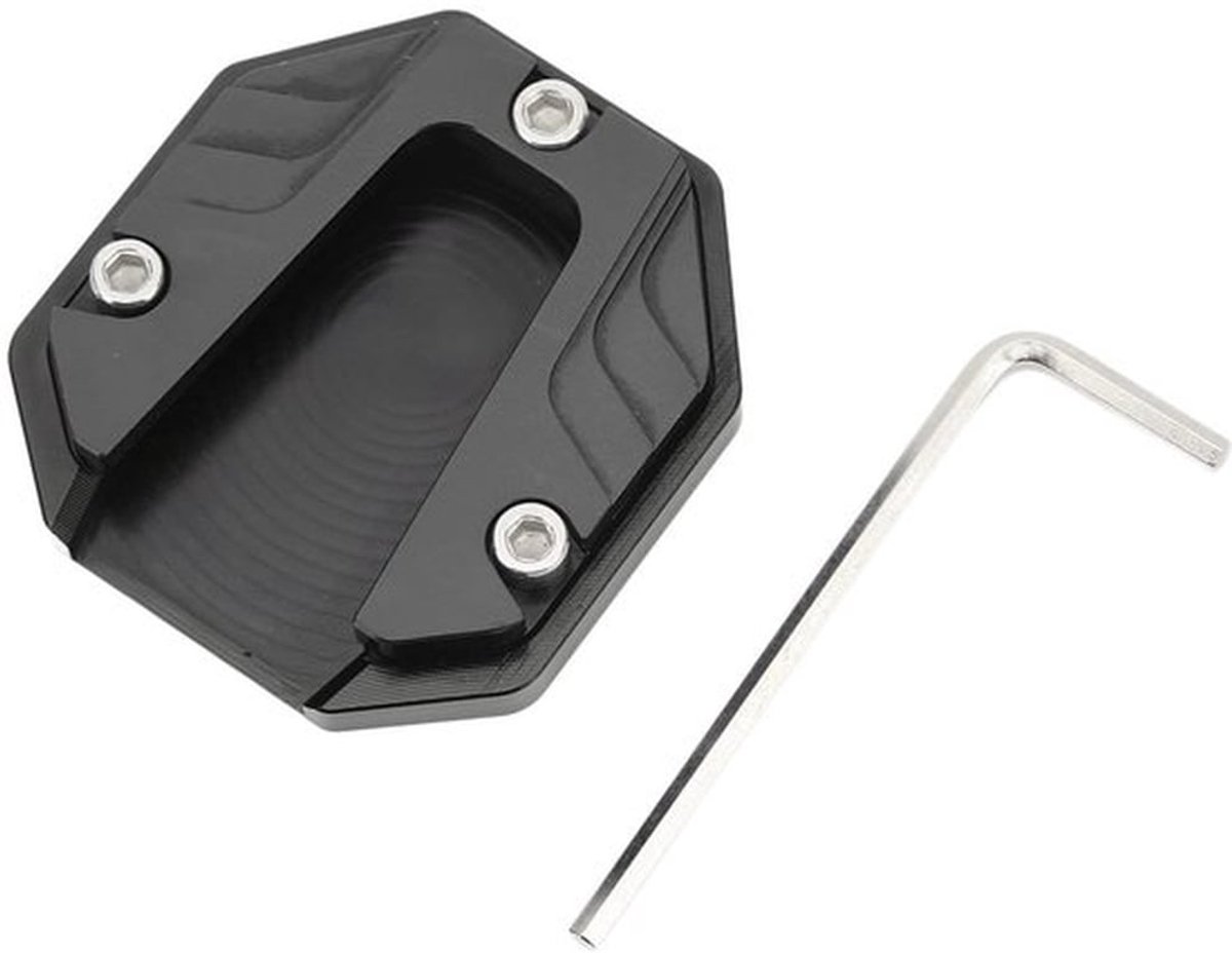 Zijstandaardplaat Hoge Weerstand - Motorstandaard Achterwiel - Slijtvast - Aluminiumlegering - Stabiliteit - Groot Oppervlak