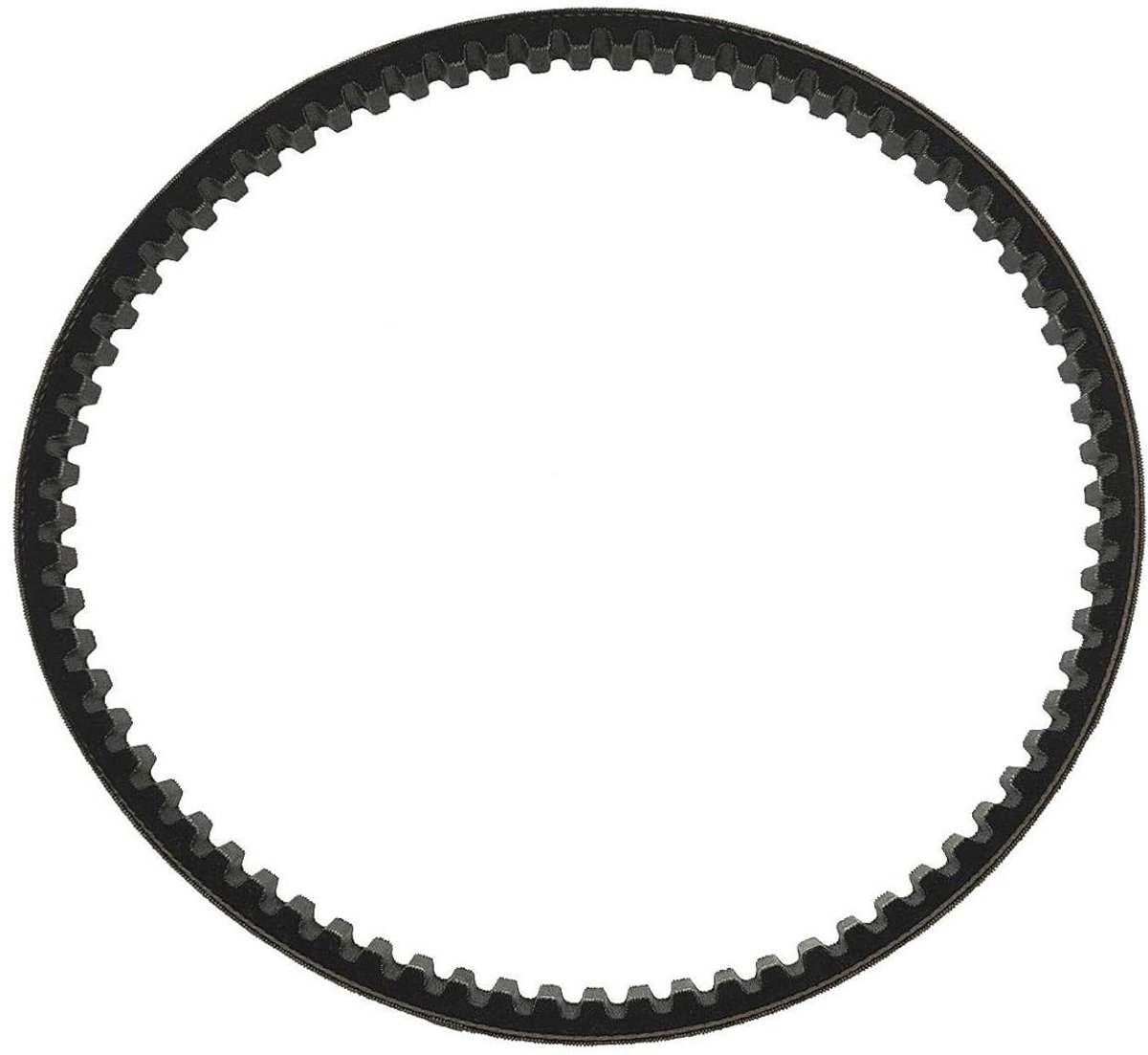Aandrijfriem Motorfiets - Koppelingsriem Rubber - Transmissie Verbeteren - Nauwkeurige Verhouding - 774x17.7 mm - Zwart