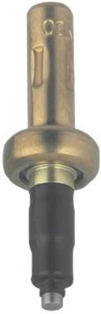 Thermo-element - Kraanonderdeel - Kraan Reparatie - Wax Gevuld - 10.2 x 5.2 x 2.6 cm - Chroom