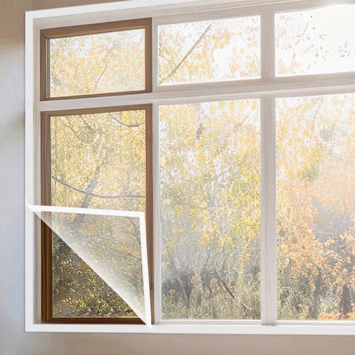 Isolatiefilm Thermische Film - Raamfolie Verduisterend - Zelfklevend - Windscherm - PE-membraan - 47x63 inch