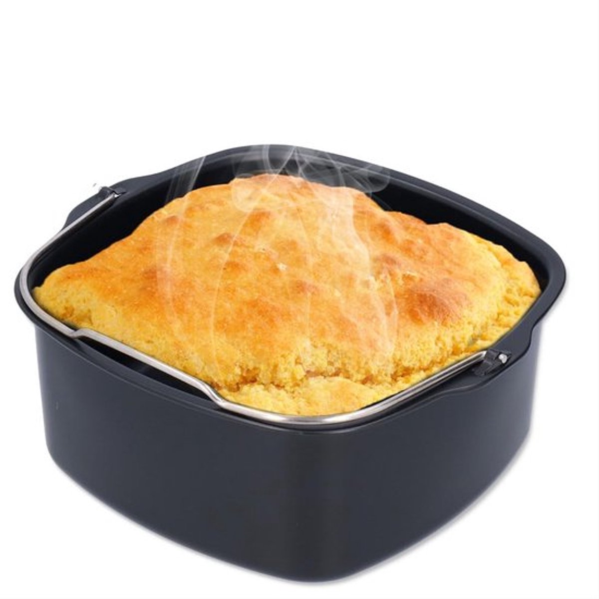 Taartvorm 18 cm - Hittebestendig - Anti-aanbak - Geschikt voor HD9925/HD9860/HD9905 - Voedselveilig ijzer - Ideaal voor frites en pizza - Cakepan