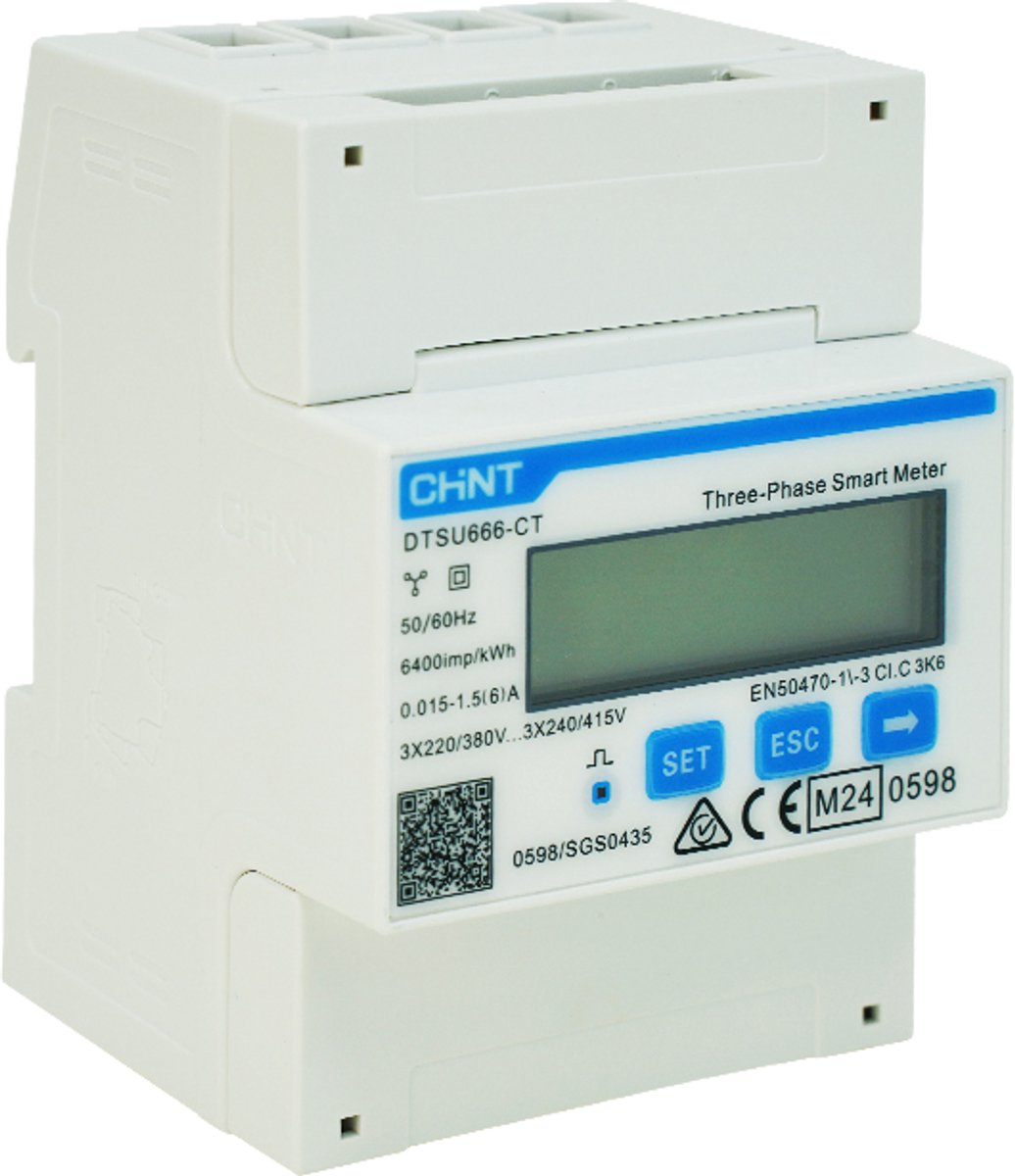 Deye Smart meter with current transformers | SEM DTSU666-CT