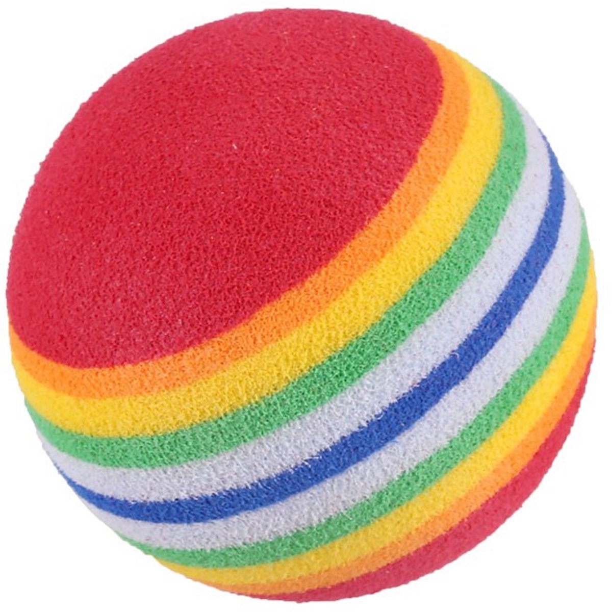 Regenboogbal voor hond/kat, 3,5 cm