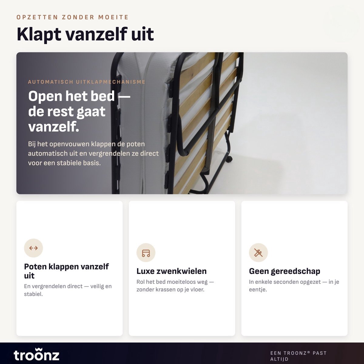Troonz Troonz Verona Logeerbed - afbeelding 2