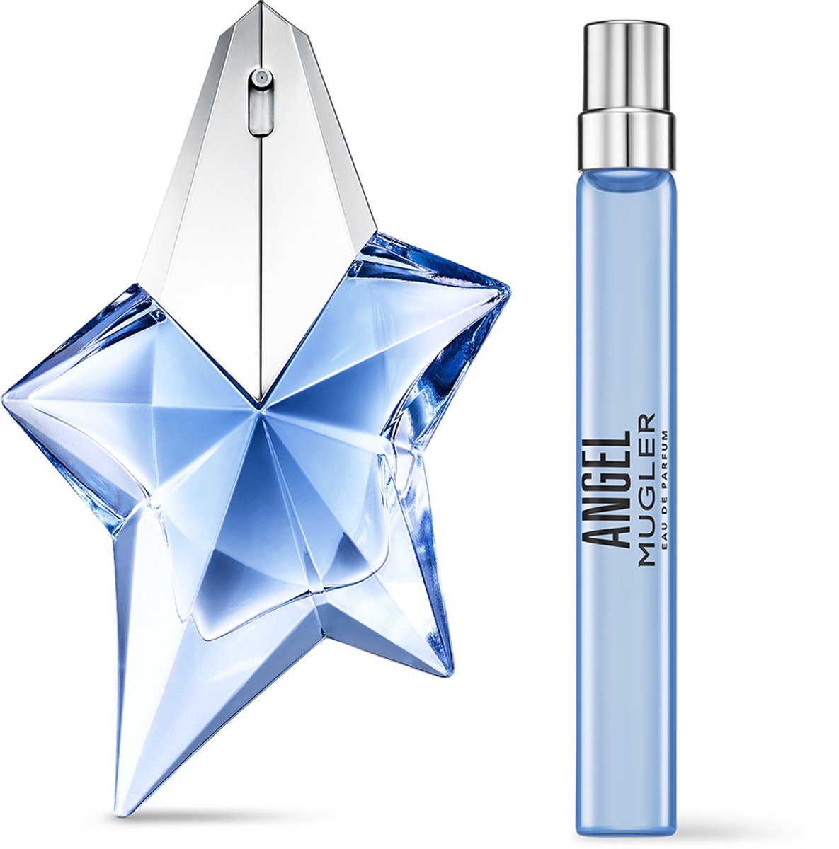 Mugler Angel Eau de Parfum Geschenkset - Amberachtig gourmand parfum voor dames - 25 ml + 10 ml