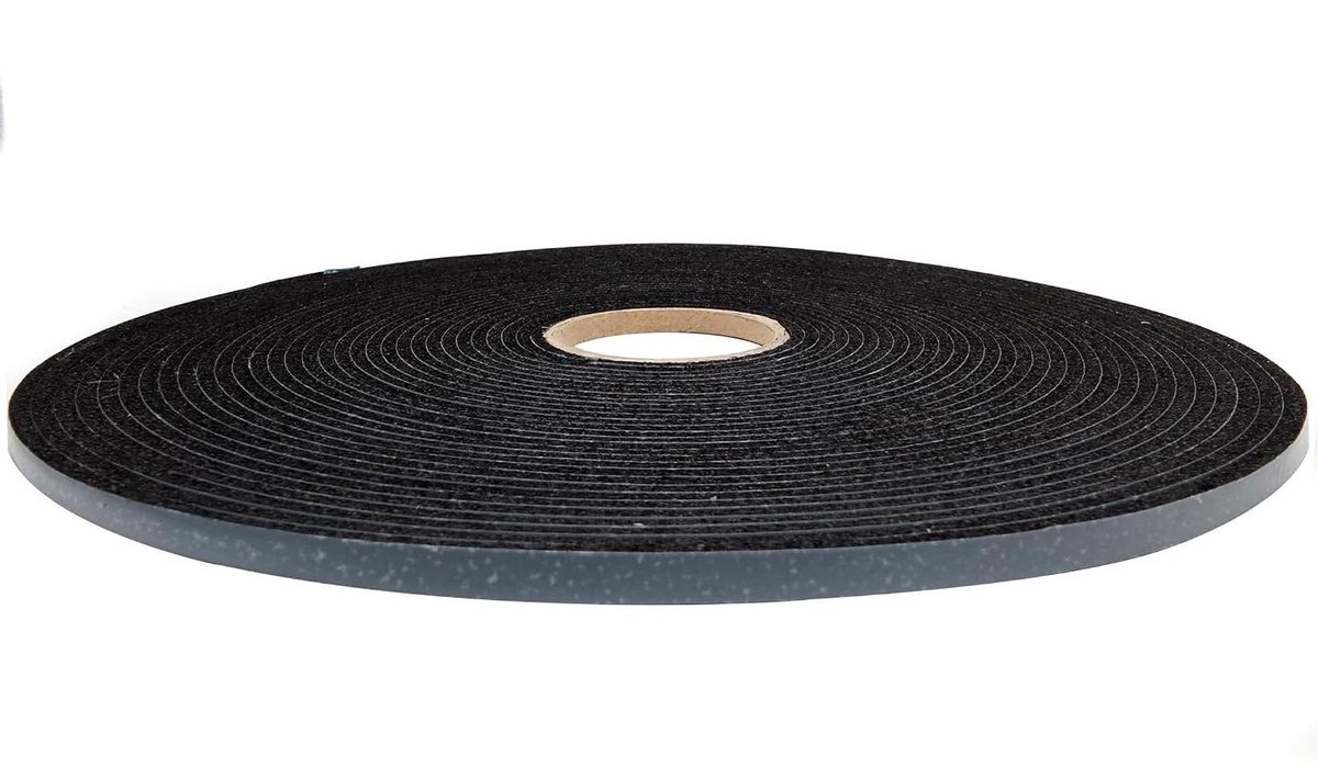Afdichtingsband EPDM-L - Schuimband zelfklevend - Tochtvrij maken - Zelfdovend materiaal - 6 mm x 3 mm x 15 m