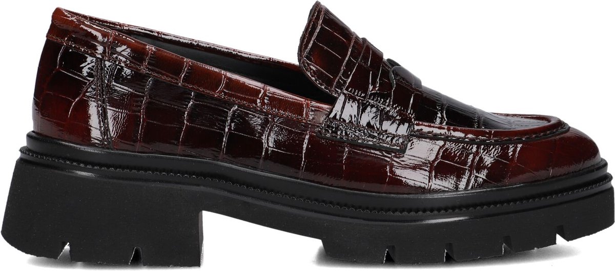 CTWLK Eva Loafers Dames - Instappers - Bruin - Maat 39