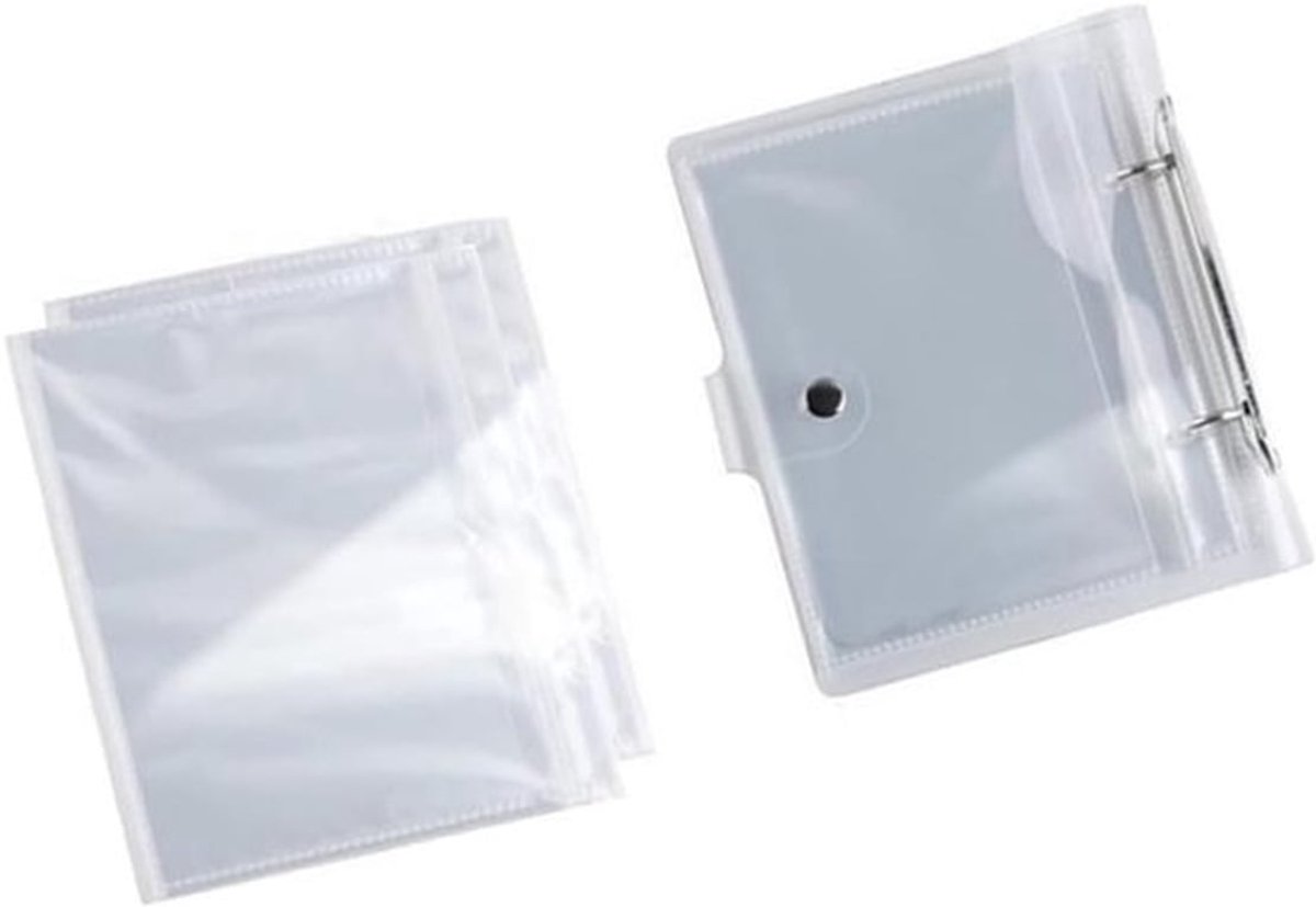 Fotoboek met 100 pockets voor 4 x 6 inch foto's, waterdichte mini foto-album, ideaal voor kaarten en herinneringen
