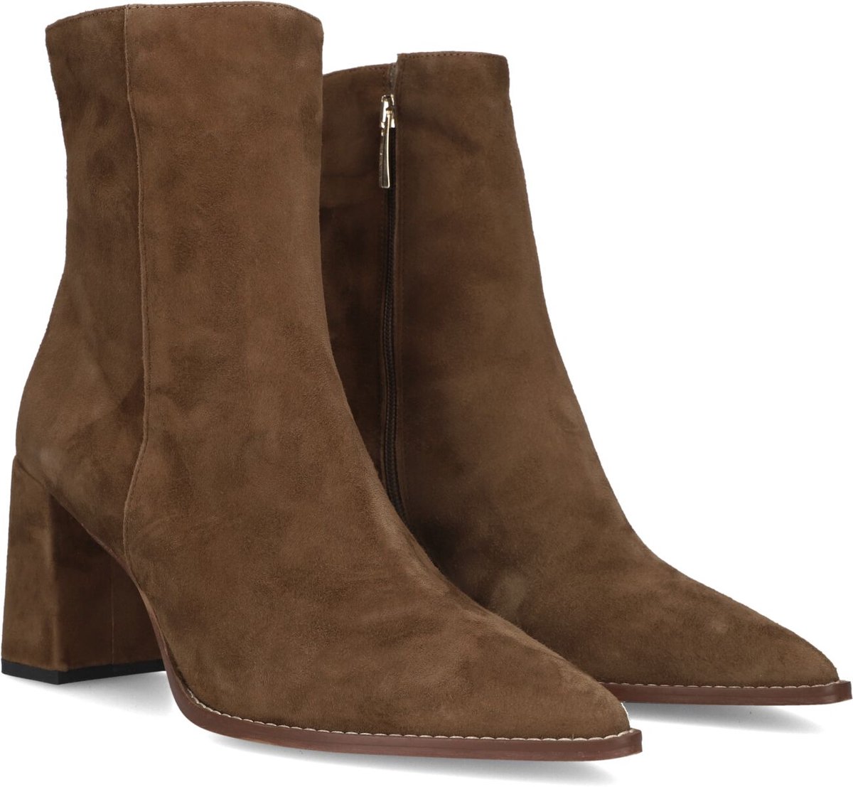 Notre-V 94836 Laarzen - Suède - Dames - Bruin - Maat 42