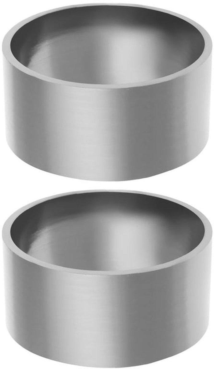 Uitlaatpakking 60x55x28mm - 2 Stuks - Gra-phite - Geschikt voor 55mm Uitlaatpijp - Geluidsreductie - Verbeterde Rijervaring