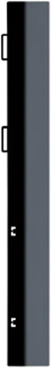 Bevestigingsstrips Vloermat - Module Connectoren - Vloeren Combineren - Hoge Kwaliteit Plastic - 38 cm - Zwart