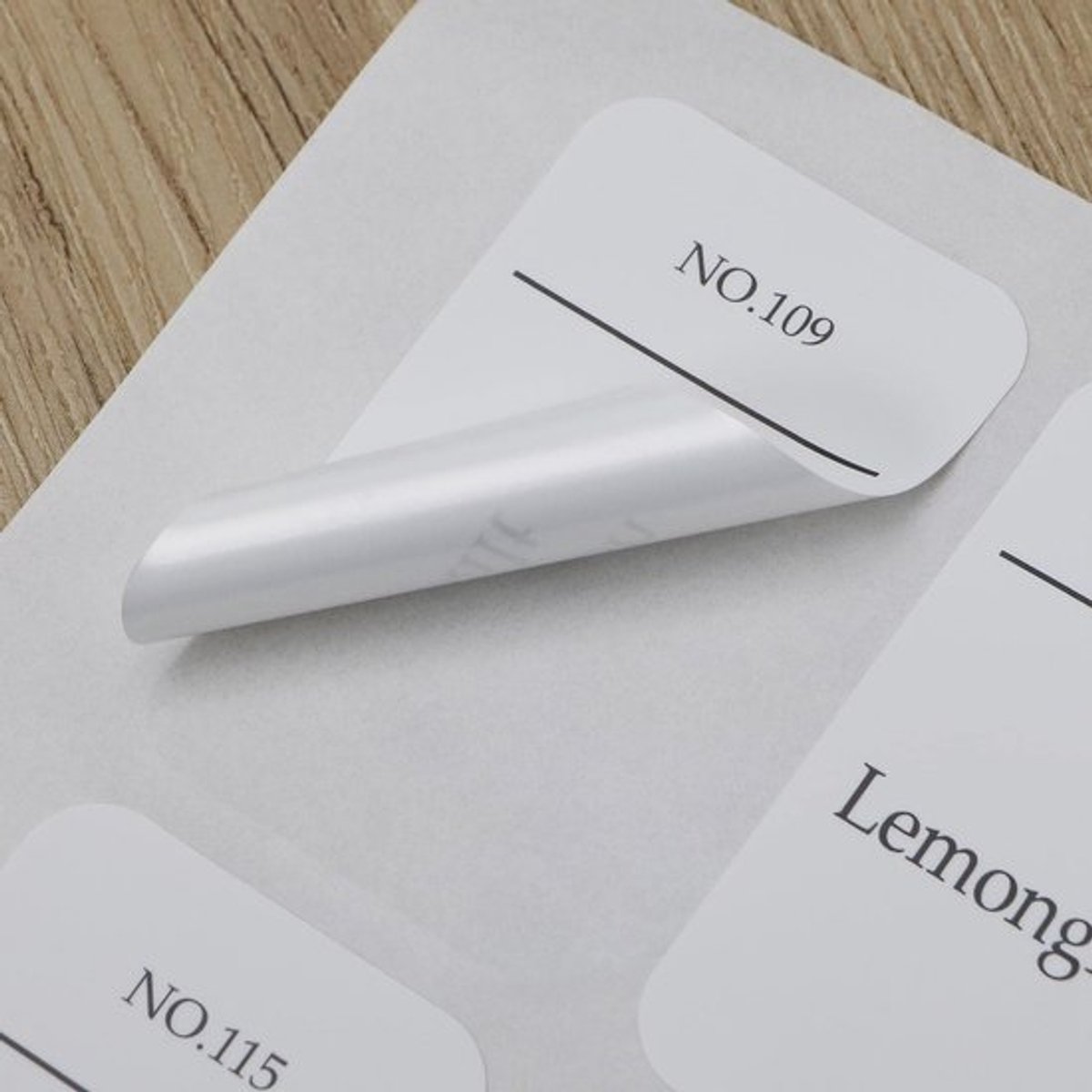 Kruidenpot Etiketten 216 Stuks - Zelfklevende Stickers - Waterdicht - Minimalistische Labels - PVC Materialen - 3x5 cm Formaat - Keukenlabels