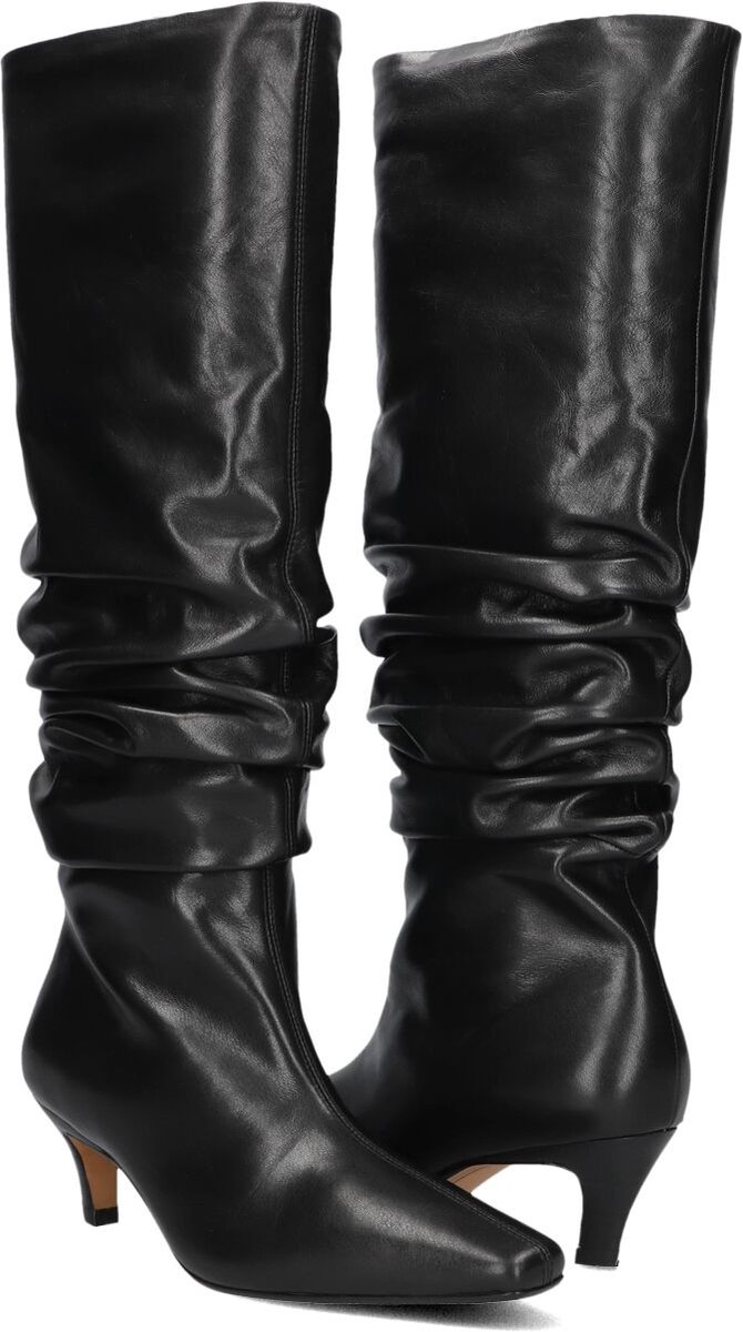Inuovo B94009 Laarzen - Leer - Dames - Zwart - Maat 36