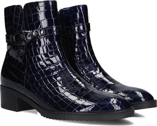 Gabor 512 Enkellaarsjes - Enkelboots met rits - Dames - Blauw - Maat 41
