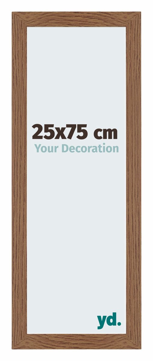 Your Decoration - Fotolijst 25x75 cm - MDF - Eiken Rustiek - Mura