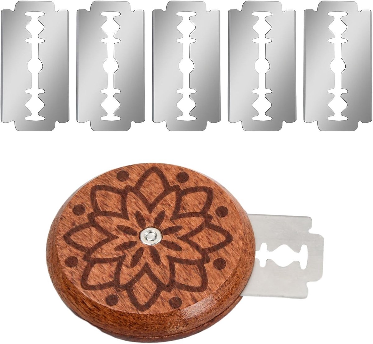 Broodsnijgereedschap - Hout - Compact - Met Verwisselbare Messen - Voor Bakkers