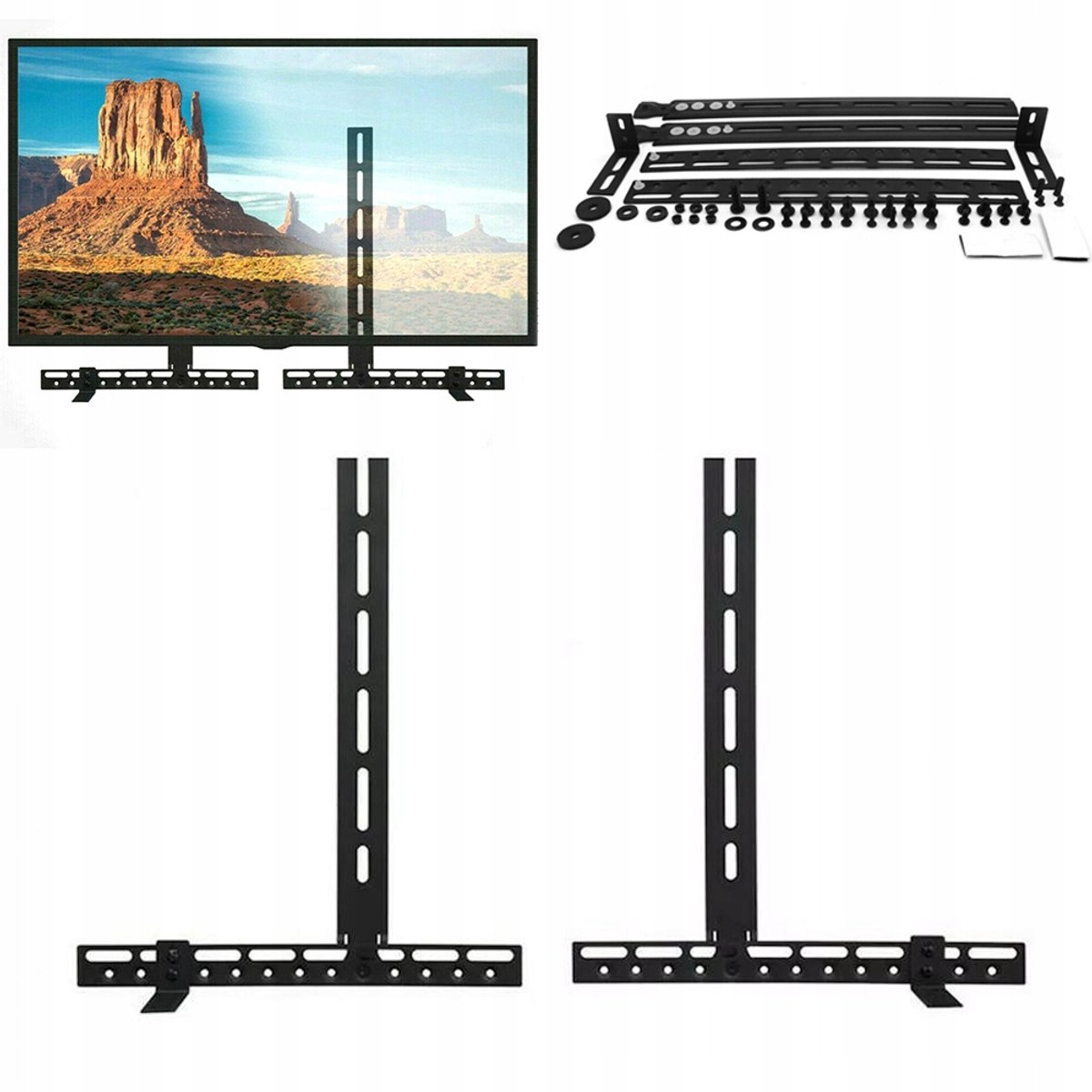 Universele Soundbar Muurbeugel - Sterk en Stabiel