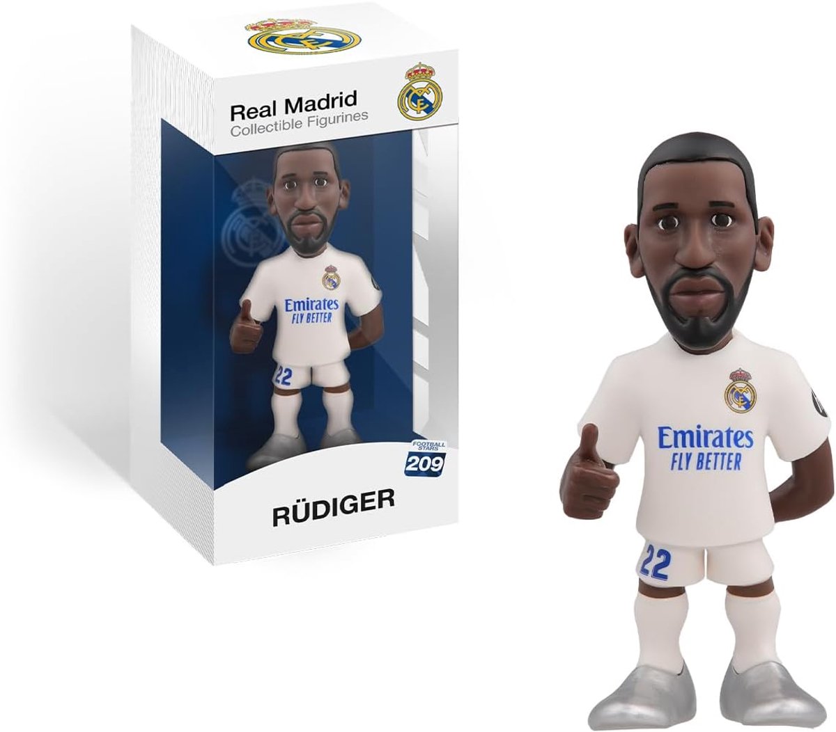 Modric voetbalfiguur - Verzamelfiguur speler - Voetbalfans verzamelen - Officieel gelicentieerd product - 12 cm - Meerkleurig