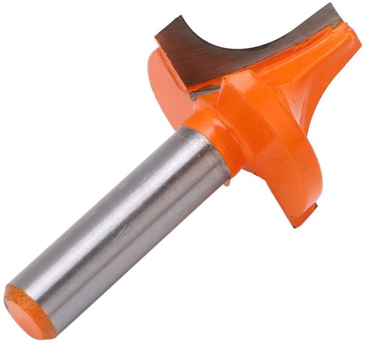 Afrondingsrandvormbit 8 Mm Schachtdiepte - Wolfraamcarbide Legering - Rondfrees - Houtbewerking - Nauwkeurig Snijden - Afstellager