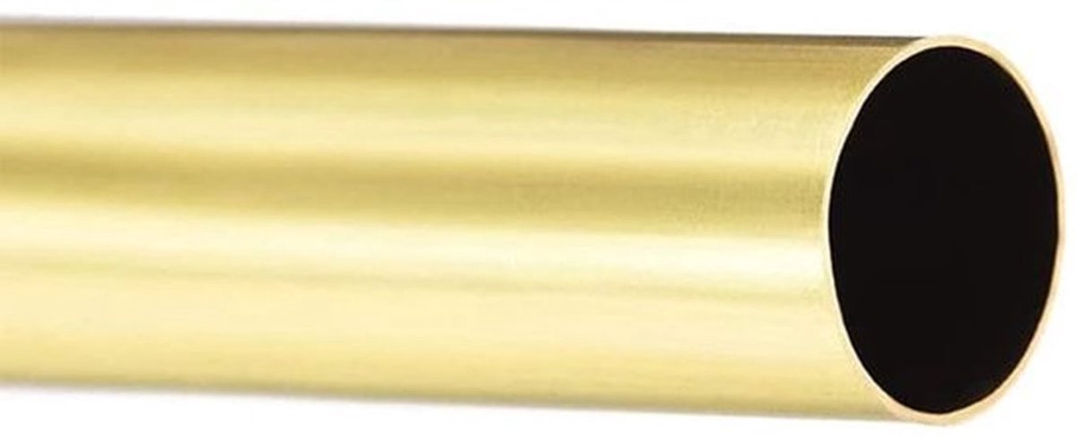 Koperen Buis 200mm Lengte - Naadloze Pijp - Messing Buis - 6mm OD - 1mm Muurdikte - Duurzaam en Lichtgewicht