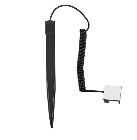 Draagbare Veerweerstand Stylus Pen - Zwart - Capacitatieve Touchscreen Pen - Geschikt voor Autonavigatie en Bestelmachine - Hooggevoelig... — afbeelding 4