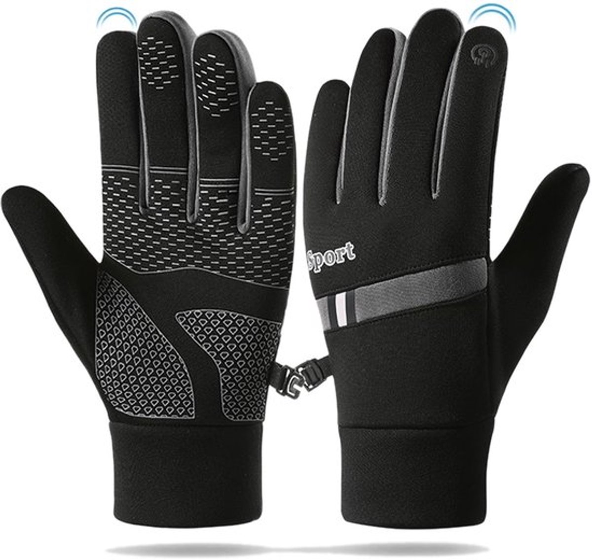 Winterhandschoenen Warm - Winddicht - Antislip - Touchscreen - Thermische Handschoenen - Uniseks - Voor Fietsen/Kamperen/Wandelen