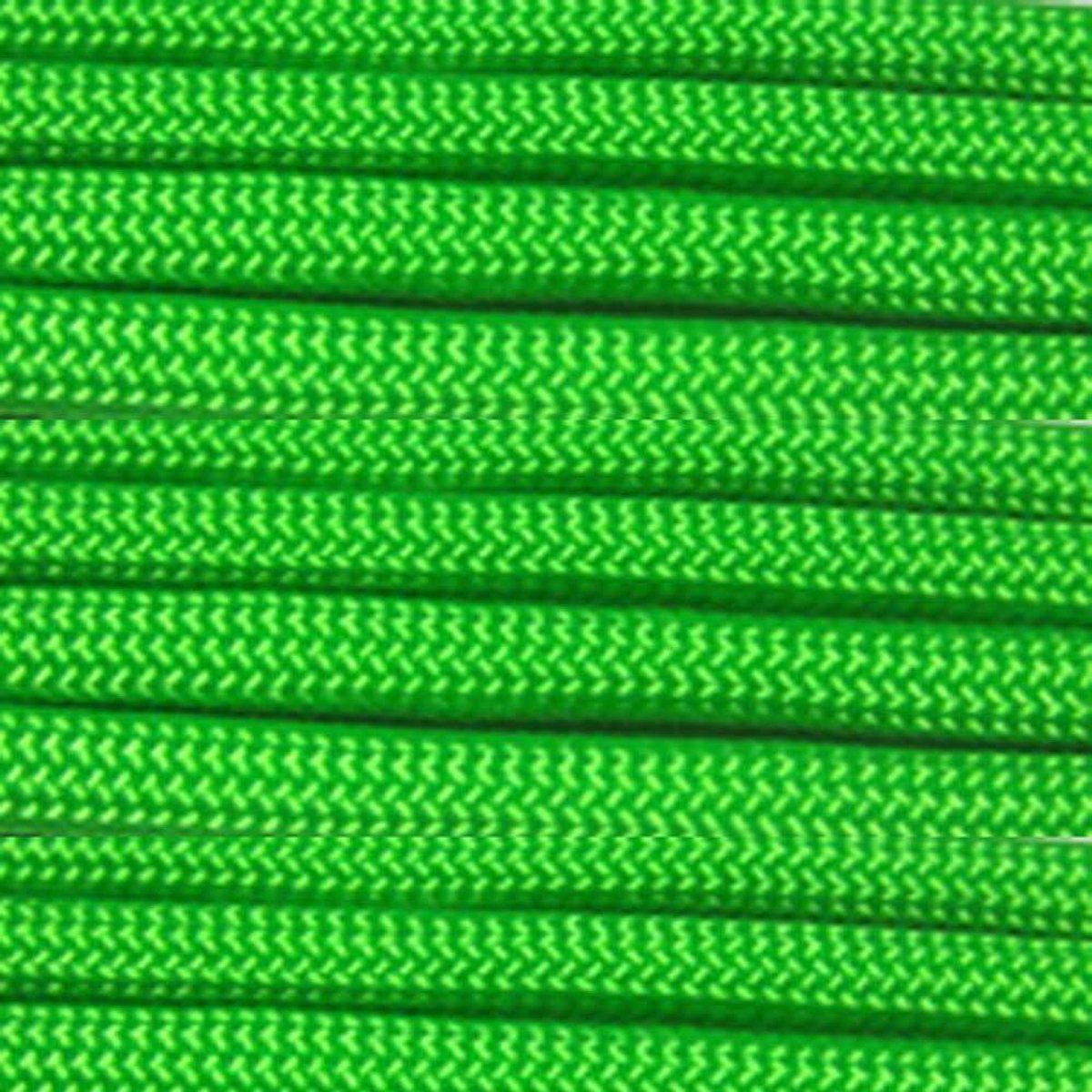 Survival Armband - Paracord Armband - Outdoor Avontuur - 3-in-1 Functie - Maat 9 Inch - Neon Groen