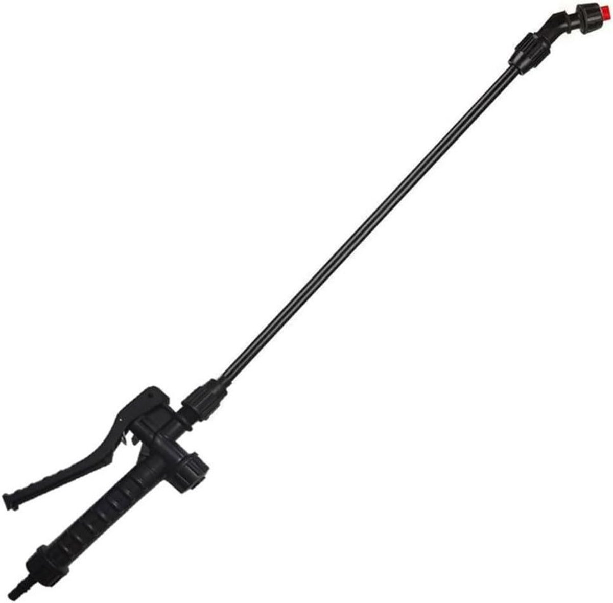 Sproeier Lans - Spuitbuis Verlengstuk - Tuinonderhoud - Vergrendelbare Hendel - 61 cm - Zwart