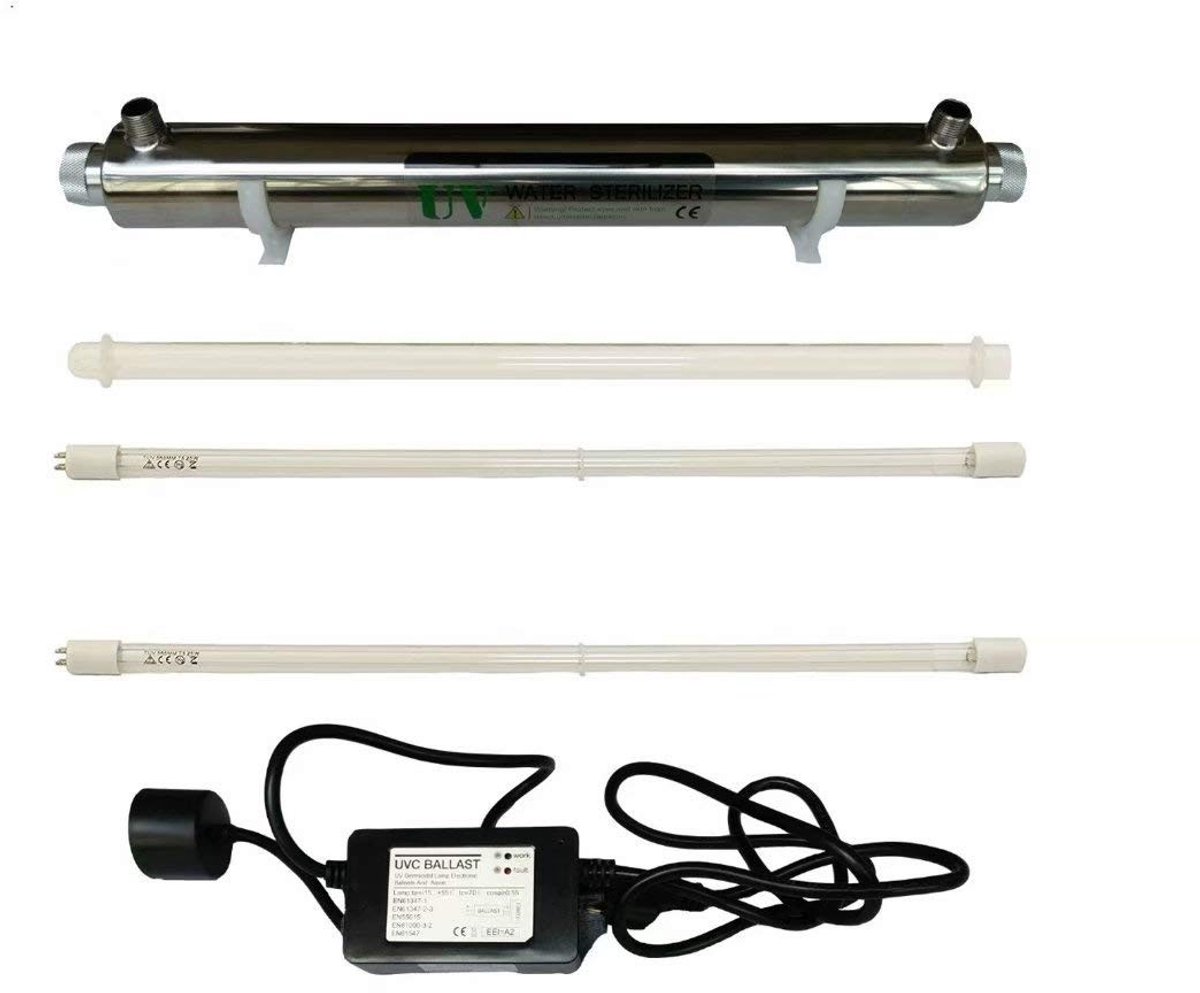 UV Waterfilter - Unite 25W - Extra Lamp Geleverd - Voor Waterzuivering en Filtratie