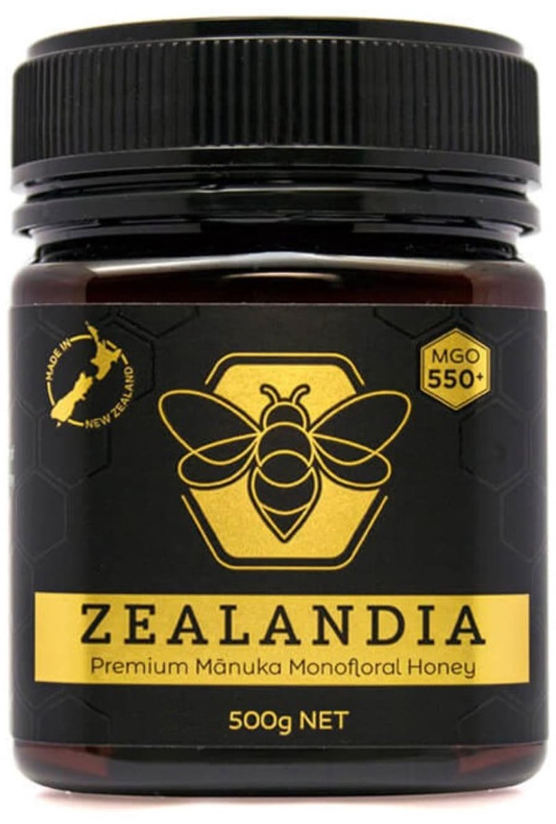 Manukahoning MGO 550+ Monofloral - 500g - Premium kwaliteit - 100% natuurlijk - Honingpot