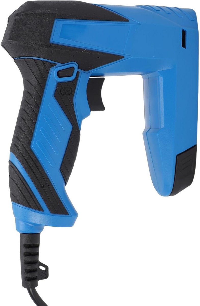 Elektrisch Nietpistool - Nietmachine Tacker - Houtbewerking Meubelreparatie - Compact Draagbaar Ontwerp - 17 x 16 x 5 cm - Zwart