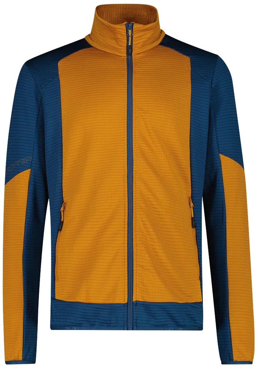Fleece CMP Grid Tech Kurkuma