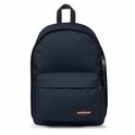 Navy Eastpak Out of Office rugzak met ritssluiting, voorvak en Eastpak logo.