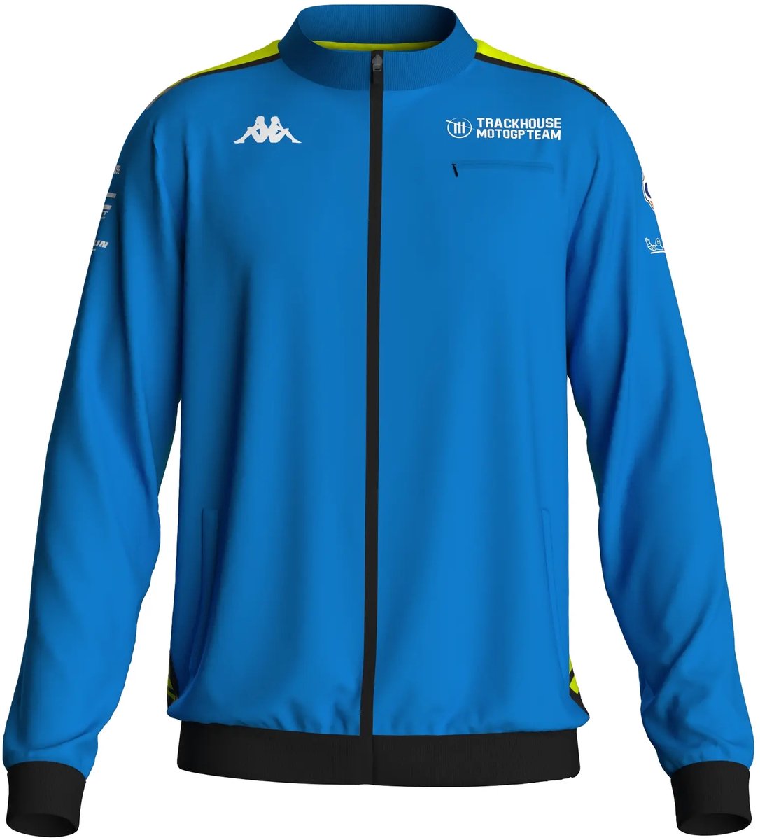 Track suit jas Kappa Aprisax Trackhouse Grijs