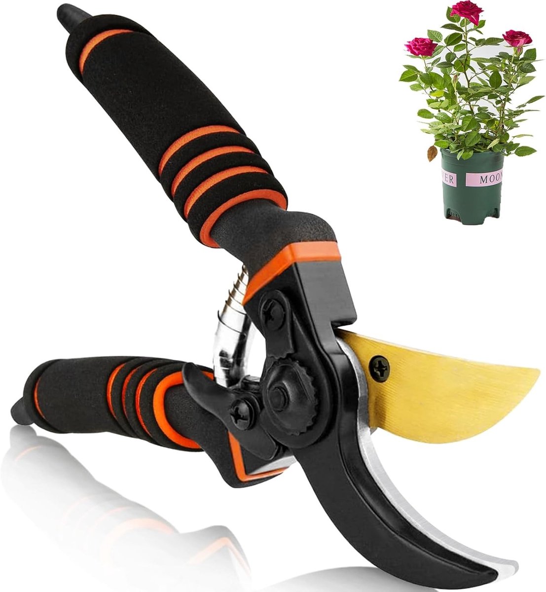 Tuinschaar - Bypass Model - Voor Takken en Bloemen - Ideaal voor Tuinliefhebbers