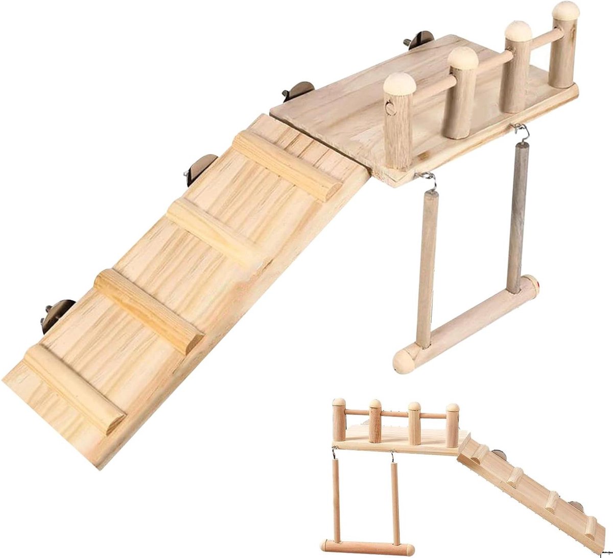 Vogel Speelplaats - Zitstok Standaard - Vogel Training - Gegarendeerde Duurzaamheid - 23.5x15x5cm - Niet gespecificeerd
