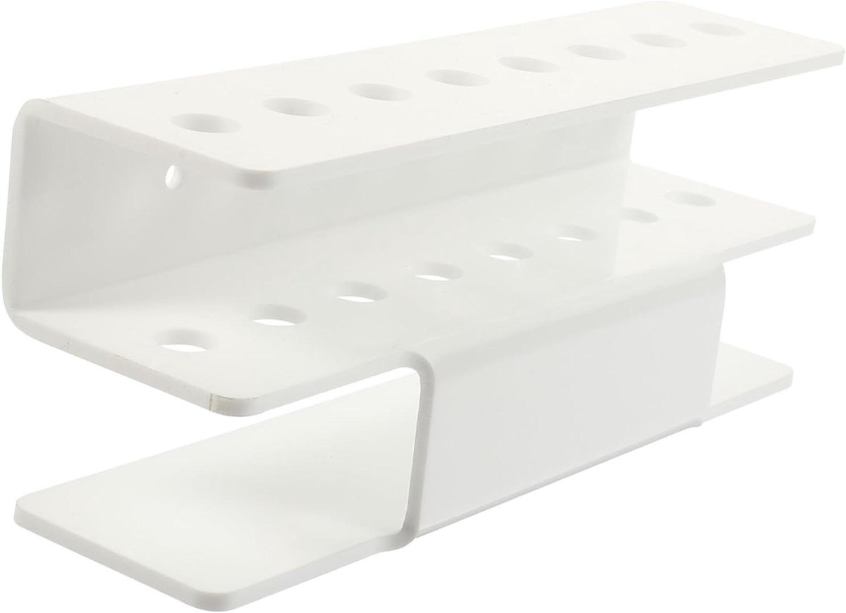 Darts Muurbevestiging - Dart Opberger - Darts Organiseren - Acryl Materiaal - 17x7.3x4.5CM - Wit