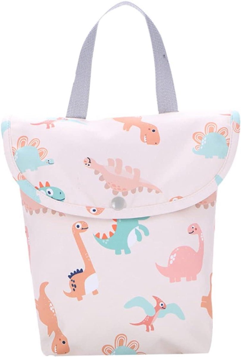 Draagbare Luiertas - Luier Organizer - Reizen met baby - Dubbele Zak - 32x21cm - Diverse kleuren