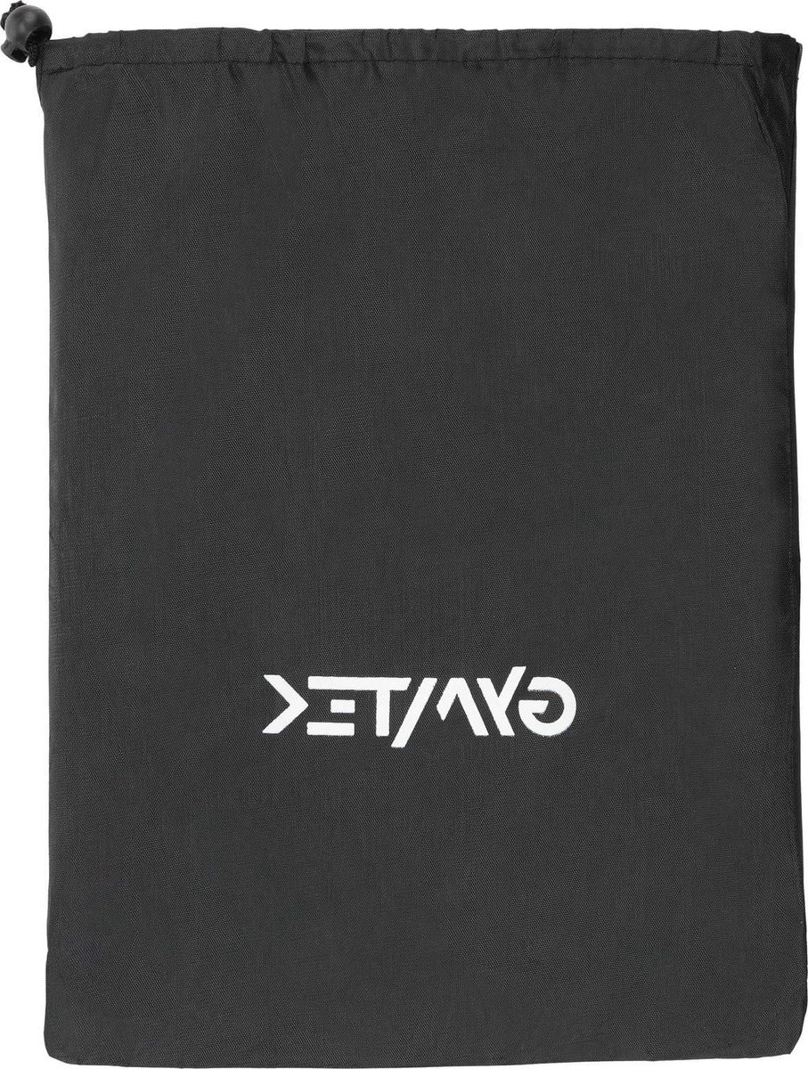 Kleine Zak met Trekkoord - Sportzak Gymtas - Sportspullen Opbergen - Scheurvast Polyester - 40 x 30 cm - Zwart