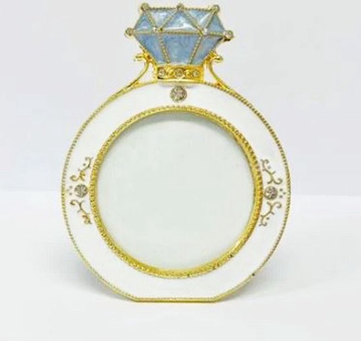 Meander Fotolijst - Ring - Crème - 6 x 6 cm creme