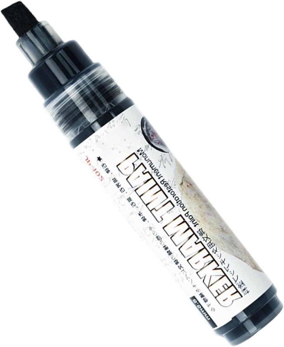 Verfstiften voor Stenen - Schildermarkers Graflettering - Buiten Decoratie - Weerbestendige Inkt - 85 mm - Zwart
