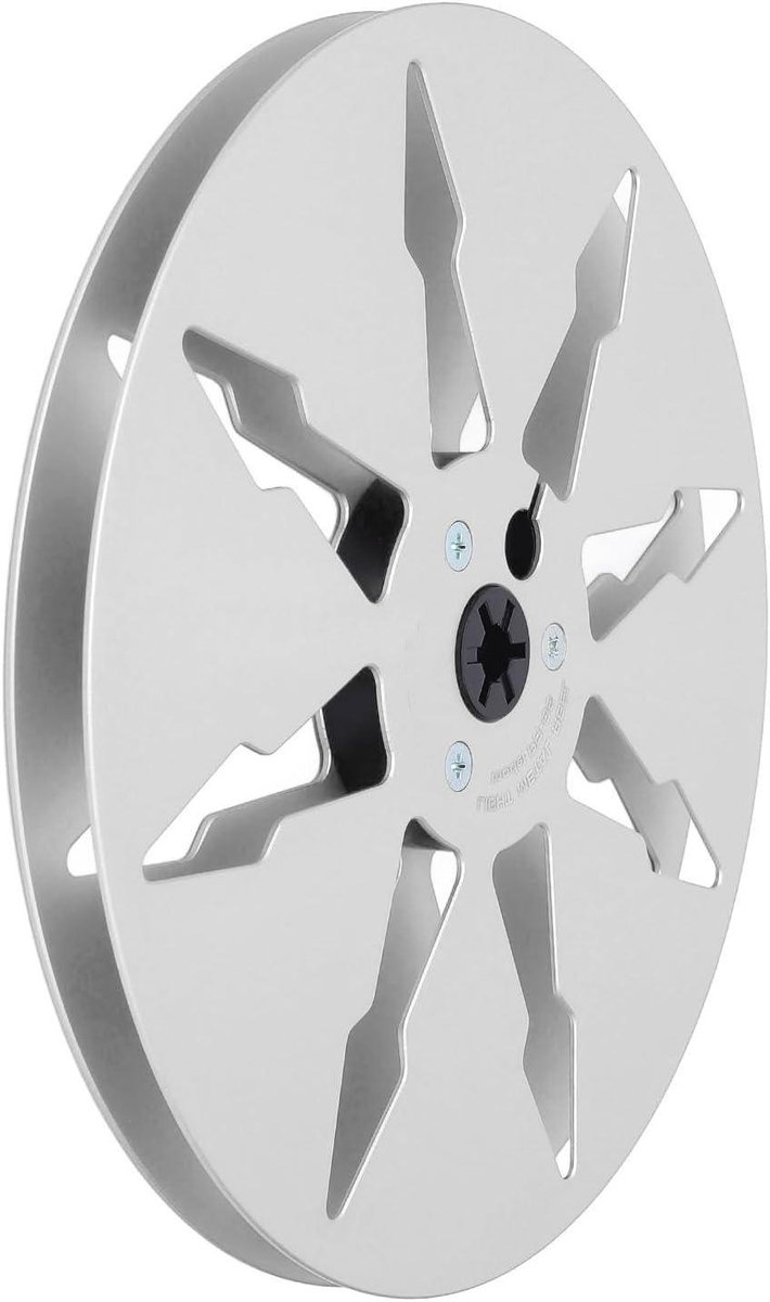Lege Tape Haspel - Open Reel Haspel - Geluidsopname - 8-Gaten Ontwerp - 7 inch - Zilver