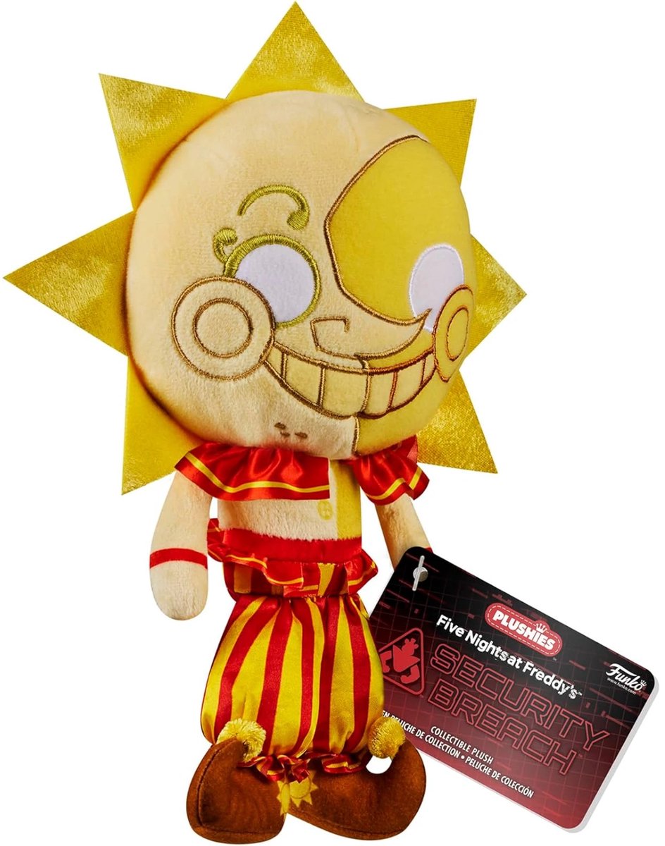 Funko Five Nights at Freddy's Security Breach Sun knuffel 20 cm - Videogame Merchandise