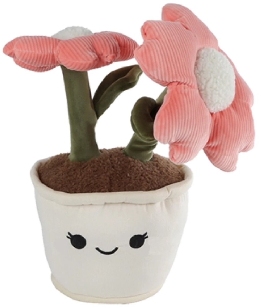 Little Garden kamerplant knuffel roze - Cute - Kawaii - 25 cm