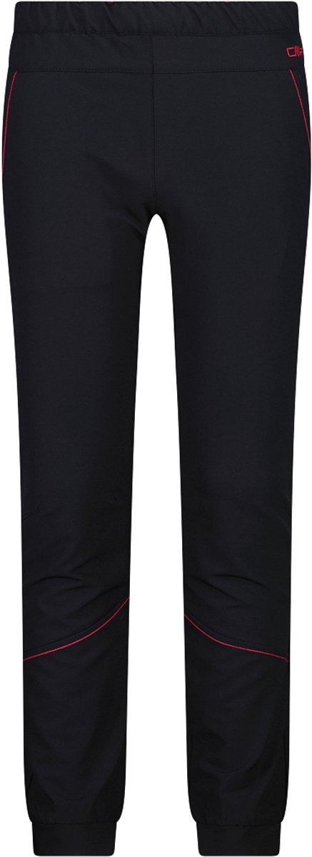 Polyester broek voor meisjes CMP Antracite/carminio