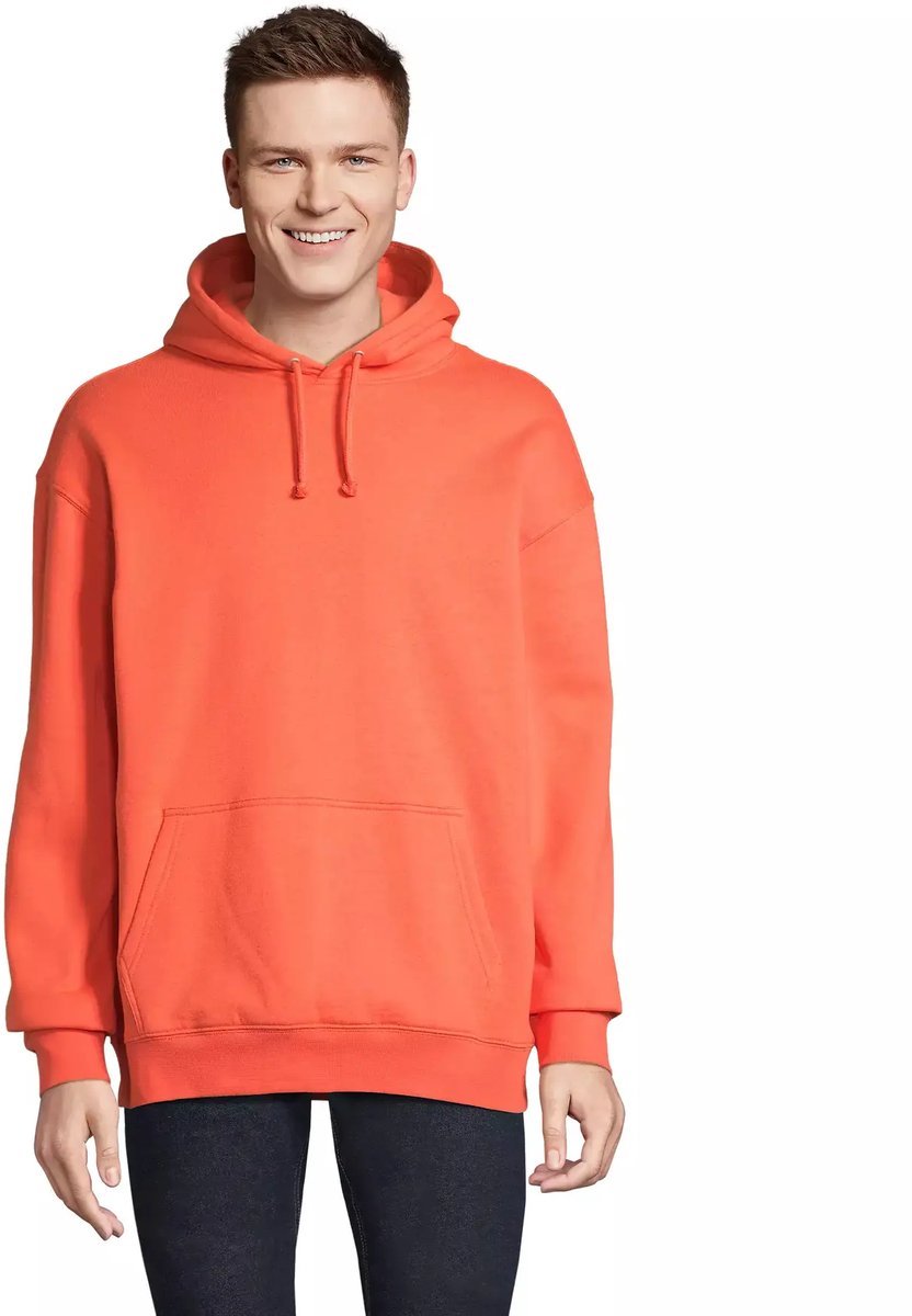 SOL'S Unisex Condor Hooded Sweatshirt L03815 - Pop Orange - L